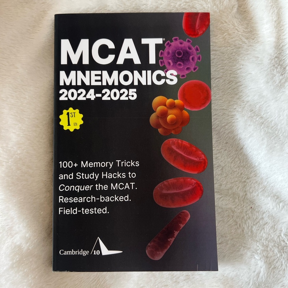 MCAT Mnemonics 2024-2025 Cambridge
